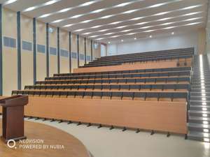 Moderno Escuela <span class=keywords><strong>Primaria</strong></span> Universidad Sala de conferencias Muebles Plegable Madera contrachapada Aula Estudiante Silla Libro Red para la escuela universitaria - Product Image 5