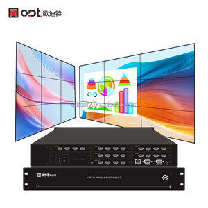 Contrôleur de mur vidéo 4K 4x8 HD-MI, commutateur matriciel 4 entrées 8 sorties, prend en charge le raccordement 2x4, 1x8, 4x2 pour affichage publicitaire - Product Image 1