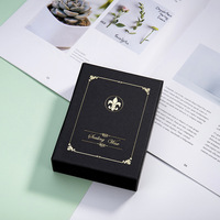 Coffret Cadeau Kit de Cire à Cacheter Métallique avec Tampon de Cachet Gravé Personnalisé et Bâtonnets de Cire pour Invitations de Mariage et Fournitures de Journalisation