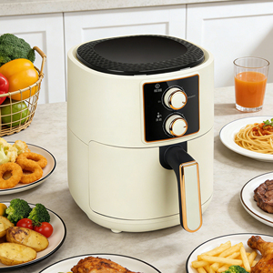 Less Oil Compact Multi Functional Fast Turbo Modes Electric Oven Digital Power 8 One-Touch <b>Preset</b> Programs Air Fryer KA11002 - Product Image 6
