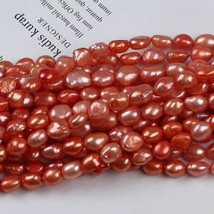 ขายร้อน5-6มม. ย้อมสีสดน้ำบาร็อคเพิร์ลสาระ - Product Image 4