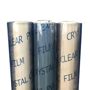 0.4mm Super Clear Transparent Glossy PVC film For Table abdeckung, Curtain, verpackung tasche