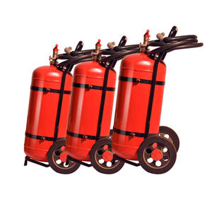 Carrinho/tipo rodas pó/extintor de incêndios com espuma de água/co2, 25kg, 35kg, 50kg, 70kg, 100kg - Product Image 5