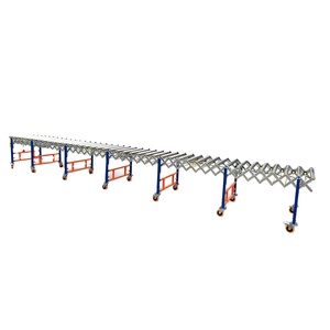 דלת משלוח מדלת עלויות גמיש מסוע רולר מכונת פריקה טעינת עם מהירות מתכווננת למכירה - Product Image 1