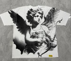 A <strong>AWFUL</strong> LOT of COUGH SYRUP Top Quality Oversized Scannable Drop Shoulder Mens Short Sleeve Cotton Printed <strong>Shirts</strong> for Men - Product Image 2