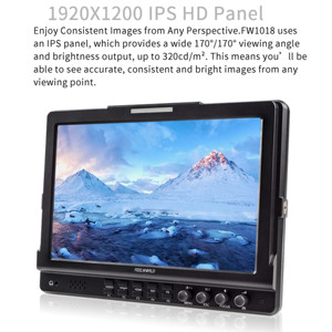 FEELWORLD máy ảnh màn hình fw1018 V1 DSLR lĩnh vực màn hình HDMI IPS HD | đặt hàng số lượng lớn Giảm Giá, tùy chỉnh xây dựng thương hiệu & bao bì - Product Image 4