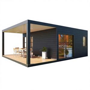 Maisons préfabriquées en acier avec un design moderne, forme rectangulaire respirante, pour utilisation comme abri pour voiture - Product Image 3