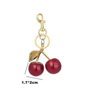 Thanh lịch anh đào Keychain Túi quyến rũ tinh tế túi Mặt dây chuyền Keychain - Product Image 2