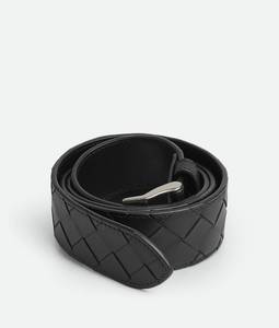 Bottega BV Pin Buckle Full Intreccio Woven Luxury Designer Style Business Casual Formal Double Sided Silver Buckle Mechanical - Product Image 3