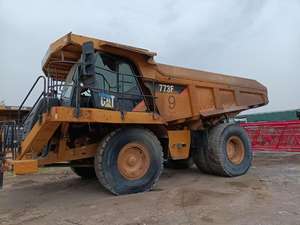Camion à benne basculante d'occasion CAT 773F, importation d'origine du Japon, boîte de vitesses, pompe, moteur, roulements inclus, à vendre à Shanghai pour l'exploitation minière - Product Image 6