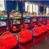 Jeu d'arcade éducatif pour enfants : simulateur de conduite de course, monoplace, avec support anglais, fonctionnant à pièces