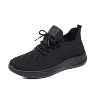 Baskets décontractées unisexes OEM ODM avec logo/couleur personnalisés, tige en maille respirante, design à lacets, antidérapantes, pour la marche quotidienne, collection Printemps