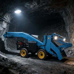 Cargadora de escombro para minería subterránea MWB-60 con accionamiento eléctrico, máquina de escoria, cargadora de roca eléctri - Product Image 4