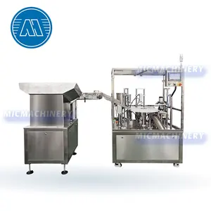 Automatic Gel Plugging Pneumatic Disposable Aseptic Prefilled Plastic Syringe Filling Machine