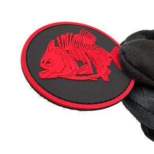 Custom Logo 3d Heat Press Transfer <b>Transparent</b> Silicone Pvc velcro Soft Rubber Patches <b>Label</b> Iron on 3D Pvc Patches - Product Image 3