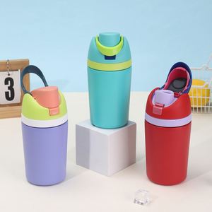 Nuevo Termo Portátil de Acero Inoxidable de 12oz para Frutas, Diseño Minimalista, Aislamiento al Vacío, para Estudiantes - Product Image 1