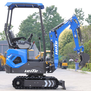 حفارة زاحفة صغيرة جديدة من LEITE بوزن 1.<span class=keywords><strong>2</strong></span> طن مع محرك كوب، محرك معتمد من وكالة حماية البيئة، تحكم بعصا التحكم، ضمان مخصص لمدة سنة، مضخة محرك وتروس - Product Image 1