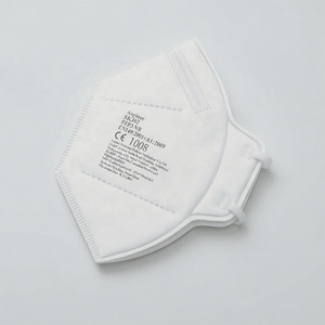 थोक fp3 मुड़ा हुआ फेस मास्क 5 परत गैर-बुने दैनिक उपयोग के लिए प्रमाणित श्वासयंत्र आधा फेस मास्क - Product Image 6