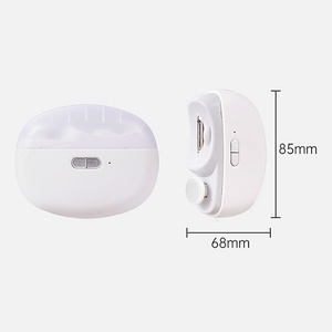 Cortauñas 2 en 1 con Pulidor de Uñas Automático y Luz LED, Recargable por USB - Product Image 6