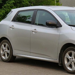 Visera <span class=keywords><strong>para</strong></span> Ventana de Coche, Protector de Lluvia <span class=keywords><strong>para</strong></span> Toyota Matrix 2003-2013 Hatchback, Acrílico Ahumado, Adhesivo, 4 Piezas - Product Image 3