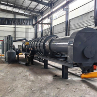Équipement complet de traitement du charbon de bois, usine de biocharbon, machine de production de biocharbon pour la coque de riz