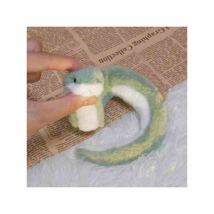 1pc Cute Snake Creative Doll Ornaments Year Snake Decorative Dolls for Home Party Decoration Small Gifts Adopting Small Snake
