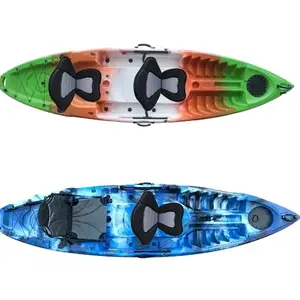Liker kayak double sit on top fishing recreational tracking kayak for family support oem customized
