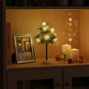 <span class=keywords><strong>Mini</strong></span> petits arbres <span class=keywords><strong>de</strong></span> <span class=keywords><strong>Noël</strong></span> modernes à LED, arbres <span class=keywords><strong>de</strong></span> <span class=keywords><strong>Noël</strong></span> artificiels miniatures pour la décoration intérieure <span class=keywords><strong>de</strong></span> bureau à domicile - Product Image 6