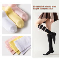 Chaussettes de compression infirmière à pression circulaire de couleur unie, personnalisables, de qualité supérieure, de la marque allemande MERZ