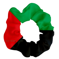 Élastiques à cheveux avec drapeau d'Haïti pour femmes, filles et enfants, accessoires pour cheveux patriotiques, attaches pour queues de cheval, décorations pour la Journée nationale