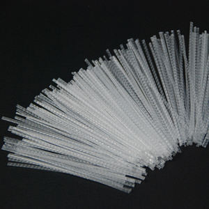 วัสดุใยโพลีโพรพิลีนมาโครไฟเบอร์สำหรับคอนกรีต โพลีโพรพิลีน 100% ความยาวเส้นใย 65 มม. ความแข็งแรงดึงสูง - Product Image 4