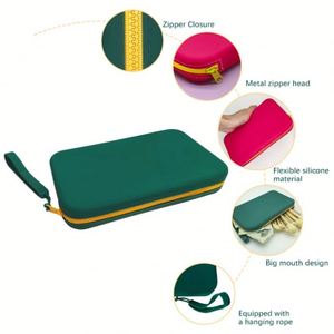 Pochette en silicone imperméable, durable, élégante et portable pour cartes de crédit, idéale pour les voyages et les affaires en toutes saisons - Product Image 6