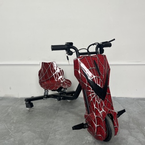 Trottinette Électrique Drift Trike 3 Roues pour Enfants, Fabrication OEM, Motorisation Avant 1/10, Hauteur Réglable, 36V, 350W, Roues en PU, En Promotion - Product Image 2