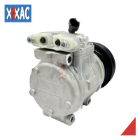 Compresseur de climatisation automobile adapté aux excavatrices Doosan Daewoo DH225-7 DH220-5 DX255LC 10PA15C 22086013B 44020500070 4PK