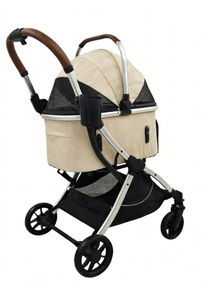 Mamago 201 Waterdichte, met één hand opvouwbare, grote capaciteit, door luchtvaartmaatschappijen goedgekeurde 4-wielige dierenbuggy - draagbaar, lichtgewicht, comfortabel voor - Product Image 4