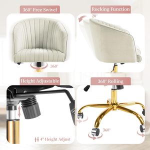 <span class=keywords><strong>Precio</strong></span> <span class=keywords><strong>de</strong></span> fábrica Oficina en casa Ergonómica Cómoda Silla <span class=keywords><strong>de</strong></span> <span class=keywords><strong>escritorio</strong></span> <span class=keywords><strong>de</strong></span> terciopelo <span class=keywords><strong>con</strong></span> silla tapizada Silla <span class=keywords><strong>de</strong></span> oficina <span class=keywords><strong>con</strong></span> marco dorado <span class=keywords><strong>de</strong></span> cuero blanco - Product Image 4