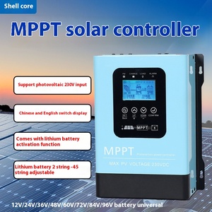 Controlador Solar MPPT Automático de 12V-96V 30A/60A/120A, Controlador de Carga Universal con Pantalla LCD para Generación de Energía Fotovoltaica - Product Image 5