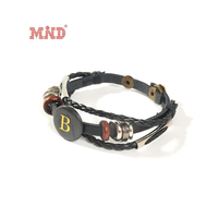 Bracelet RFID NFC avec chaîne en cuir et boucle magnétique, bracelet classique pour la Bible quotidienne