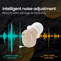 Audifonos Sordos Para Adultos Mayores Amplificateur auditif Aide à l'oreille Apparecchi Acustici CIC Mini Ite Batterie Prothèses auditives