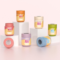 Pot en plastique biodégradable pour enfants, 1 oz, 2 oz, 3 oz, 4 oz, pot pour fleurs de 3,5 g, bouchon de sécurité pour enfants
