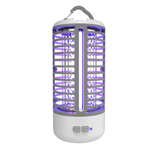Matamosquitos eléctrico con luz UV, portátil, para uso en interiores y exteriores, función de encendido y apagado automático, para protección del hogar y jardín - Product Image 5
