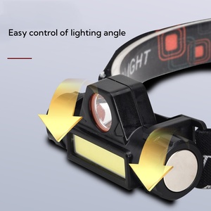 <b>Rechargeable</b> Headlamp Camping Hiking Usb Charging Head <b>Torch</b> Adjustable Headband Led Headlight Forehead for Outdoor - Product Image 5
