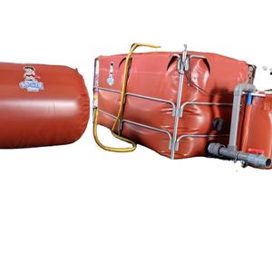 Tanque digestor de biogás de PVC blando móvil respetuoso con el medio ambiente Bluetown, tamaño personalizable, Color Pantone, fuerte soporte para moderno - Product Image 1