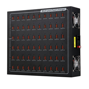 Kabbol สถานีชาร์จ USB 60พอร์ต1200W, ที่ชาร์จ USB C หลายช่องพร้อมพอร์ต PD สำหรับโรงเรียน, โรงแรม, ร้านค้าและห้างสรรพสินค้า - Product Image 5