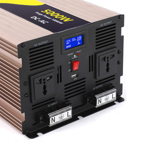 Convertisseur de courant alternatif (CA) en courant continu (CC) à onde sinusoïdale RePU 5000W 12V 24V 48V vers 220V 110V pour camping-car, voiture, camping - Product Image 3
