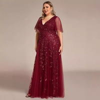 Robe de soirée sirène vintage en mousseline de soie perlée, grande taille, style européen et américain, 100 % polyester, pour demoiselle d'honneur