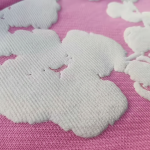 Sweat-shirts à capuche de qualité supérieure 100% coton, vêtements de rue, survêtements, denimess, sweat-shirt à capuche imprimé en relief lourd, Tearess pour hommes - Product Image 1