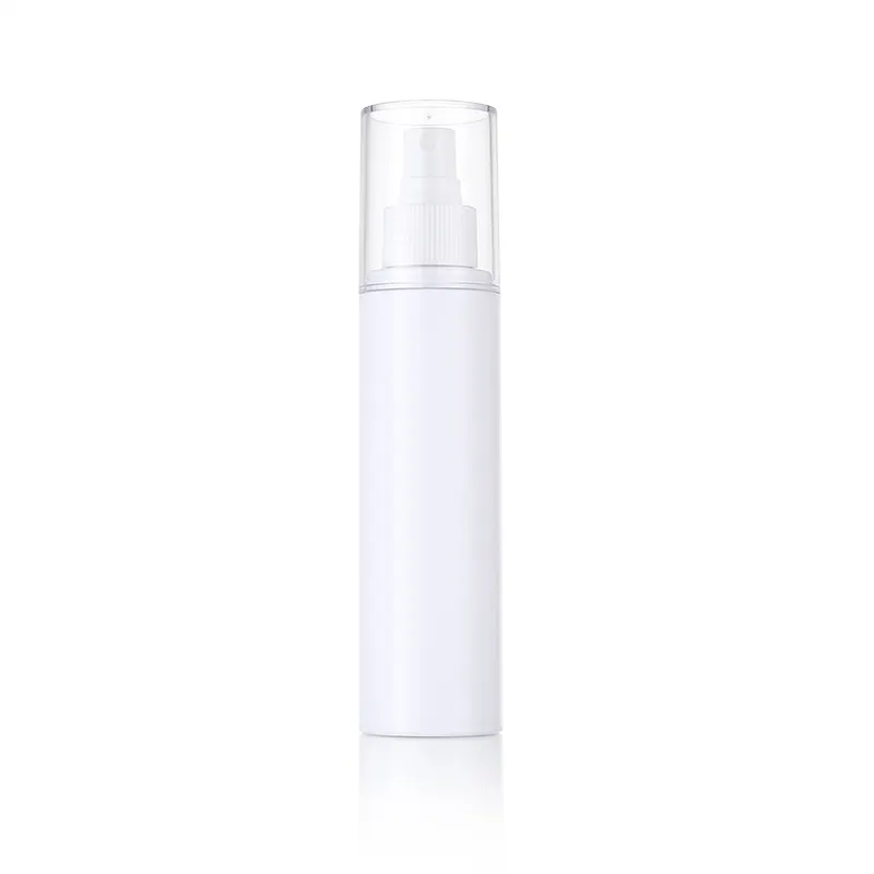 5oz White Mist Sprayer Plastic Bottle 150ml Cosmetics Packaging Matte Fine Mist Spray Bottles Perfume Bottles