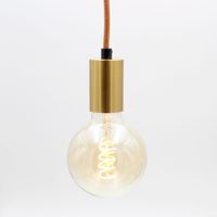 E27 support de lampe en métal vis filetée ampoule douille pour plafond pendentif lustre luminaires lampe tasse pour intérieur