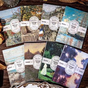 50 cái/gói Chất liệu giấy sơn dầu cổ điển loạt vật liệu trang trí cắt dán chạm đáy ký hiệu tin nhắn - Product Image 2